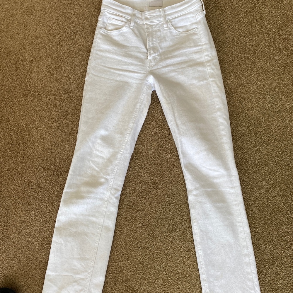 Mother White Jeans